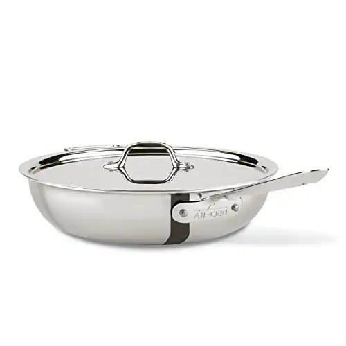 All-Clad D3 3-Ply Stainless Steel Large Weeknight Frying Pan