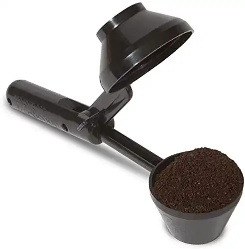 Perfect Pod EZ-Scoop Coffee Scooper & Funnel for Reusable K Cup Refillable Coffee Pods