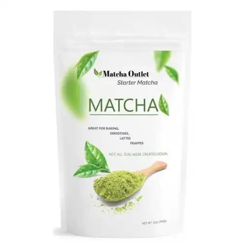 Matcha Green Tea Powder - Starter Green Tea Culinary Grade Matcha - Made by Matcha Outlet