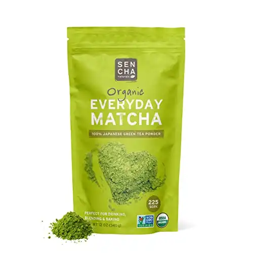 SEN CHA Naturals Organic Everyday Matcha Powder