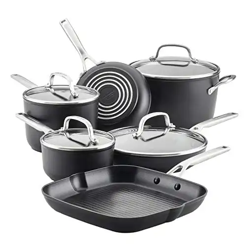 HENCKELS Clad Impulse 2-pc Nonstick Pan Set, Nonstick Frying Pan Set, 3-Ply  Clad Stainless Steel, Mirror Finish, Dishwasher Safe, Oven Safe, Induction