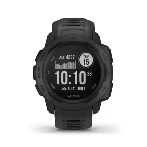 Garmin Instinct, Rugged Outdoor Watch with GPS