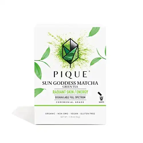 Pique Organic Sun Goddess Matcha