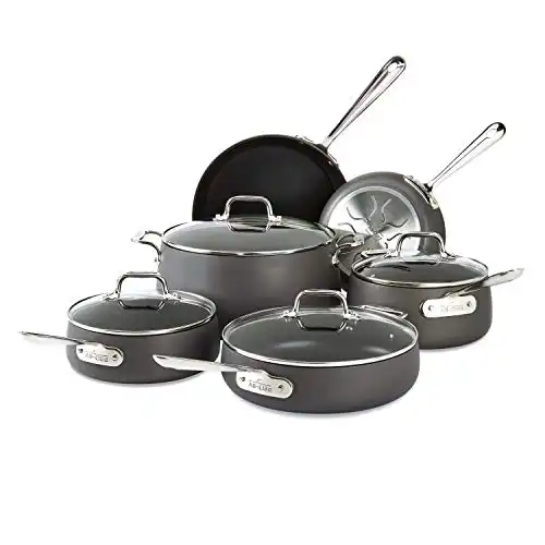 All-Clad HA1 Hard Anodized Nonstick Cookware Set