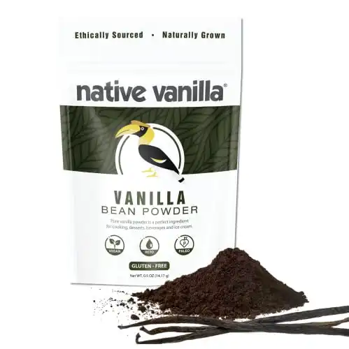 Native Vanilla - Vanilla Bean Powder 0.5 Ounce (Pack of 1)