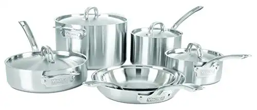 Viking Culinary Professional 5-Ply Stainless Steel Cookware Set