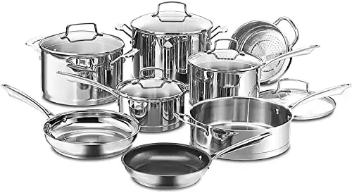 Cuisinart 89-13 13-Piece Cookware Set Professional-Series