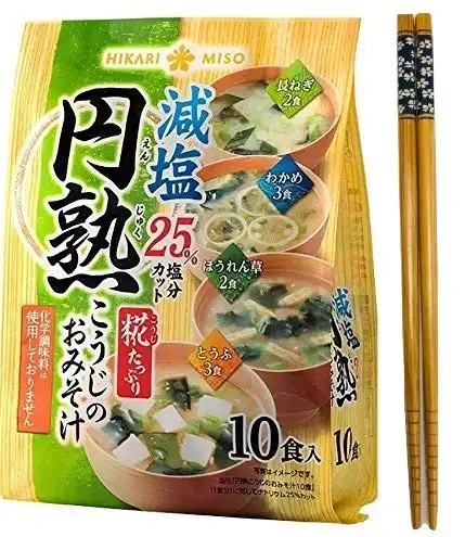 Hikari Organic Instant Miso soup with Malted rice KOJI