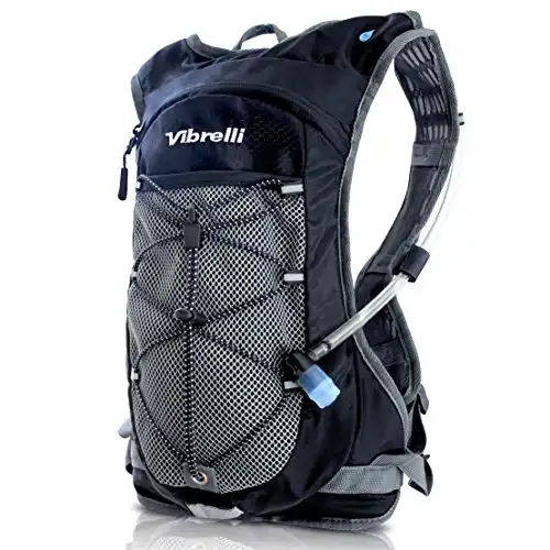 Vibrelli Hydration Pack & 2L Hydration Water Bladder