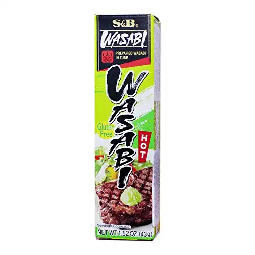 S&B Prepared Wasabi in Tube 43g [ New Gluten Free ]