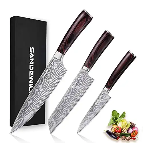 SANDEWILY Professional Kitchen Knives