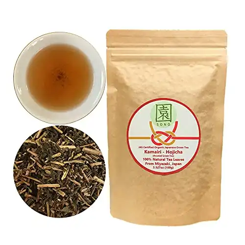 SONO Organic Hojicha Loose Leaf Roasted Japanese Tea