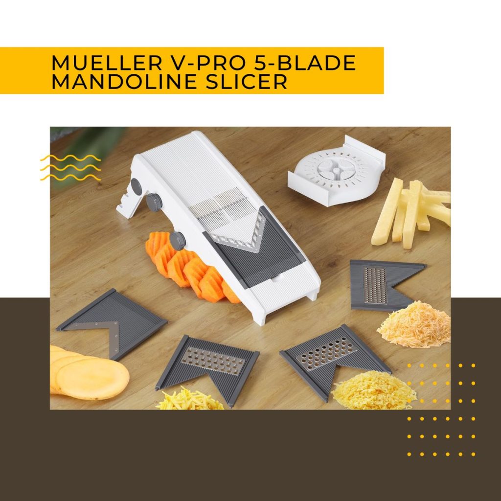 Mueller V-Pro 5-Blade Mandoline Slicer