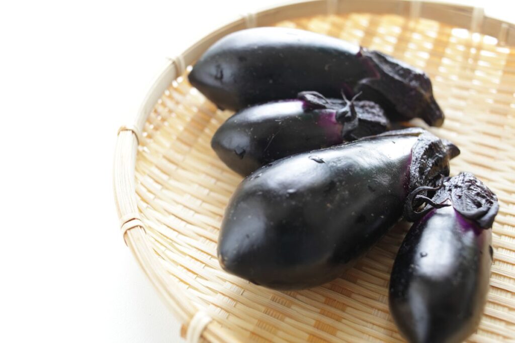 Japanese eggplants blog image