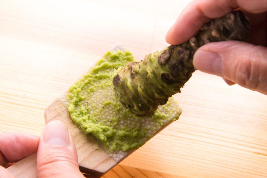 making a wasabi