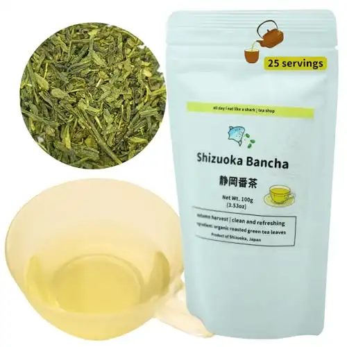 Shizuoka's Finest Organic Bancha tea