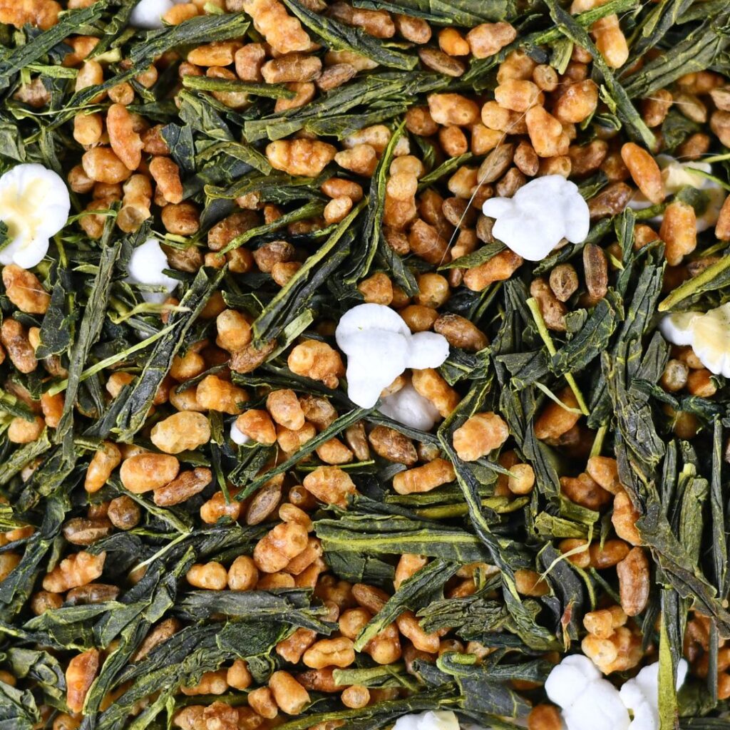 genmaicha roasted brown rice and tea