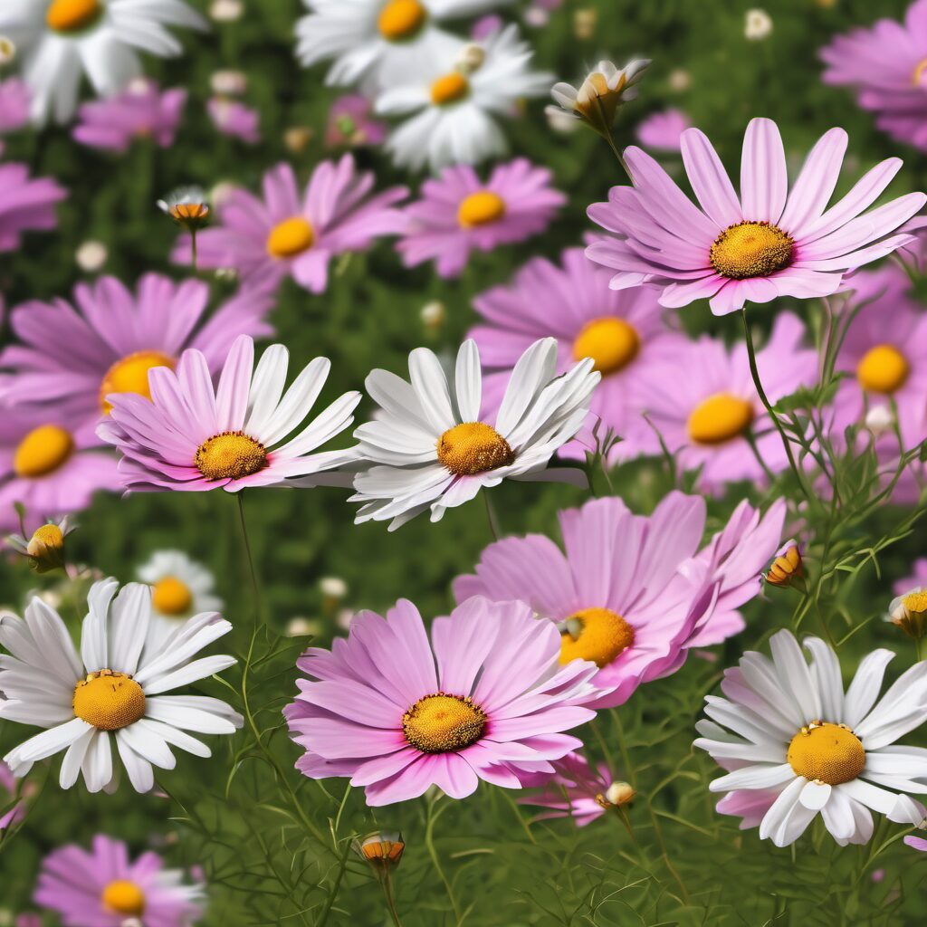 Cosmos Flower Vs Daisy