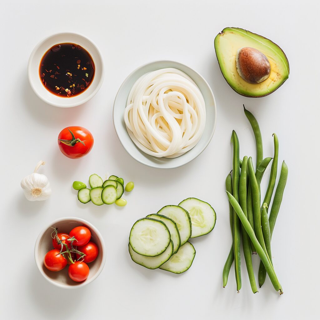 udon noodle salad ingredients