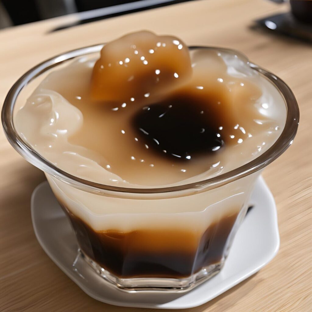 Japanese Style Coffee Jelly