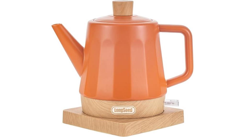 ceramic kettle with auto shut off