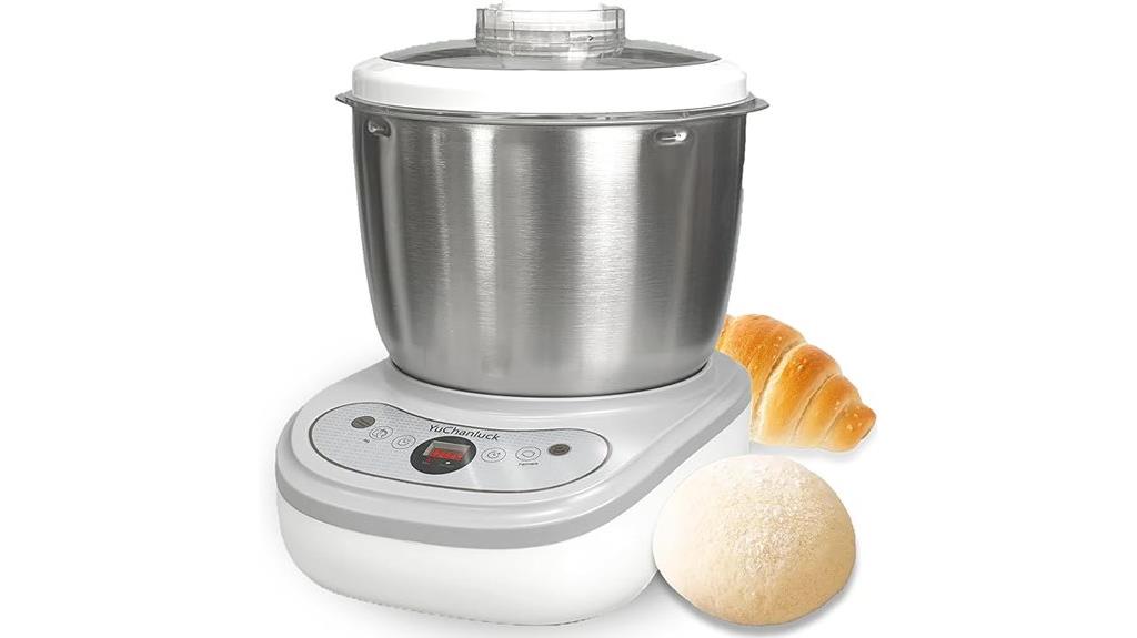 electric mixer with fermentation