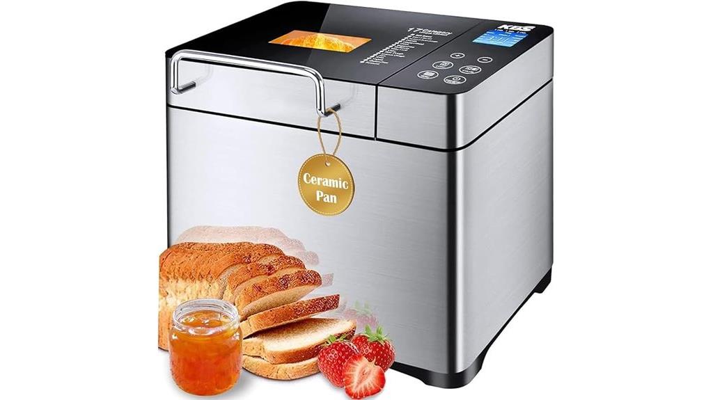 versatile programmable bread maker